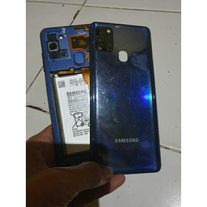 samsung a21s mesin normal,,,ram 4/64..
