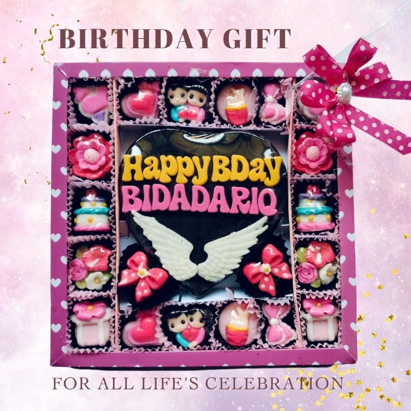 

Birthday gift coklat karakter box S25 untuk hadiah ulang tahun anniversary suami istri pacar sahabat