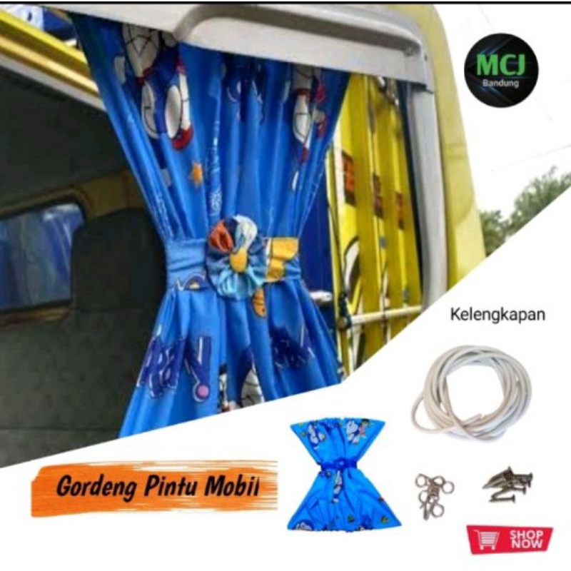 Gorden Mobil/ Tirai Pintu mobil / korden mobil / Gorden Mobil Truk Hino Fuso pikup