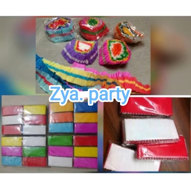 

Kertas krep merah putih/kertas krep warna/kertas krep kahit warna warni/dekorasi HUT RI/hiasa 17 agustus