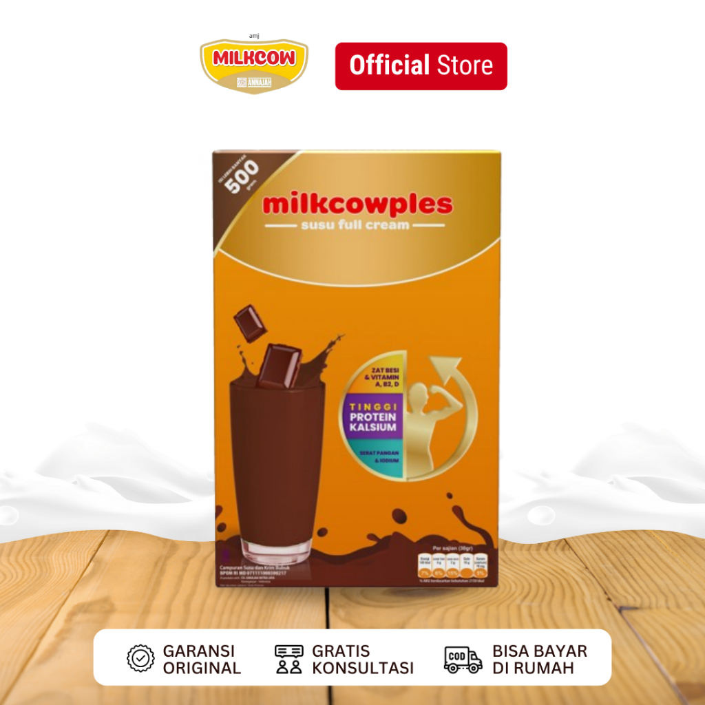 

Amj Milkcow Annajah - MILKCOW PLUS Susu Gemuk Dan Peninggi Badan Rasa Coklat 500gram - Ampuh Dalam 7 harI