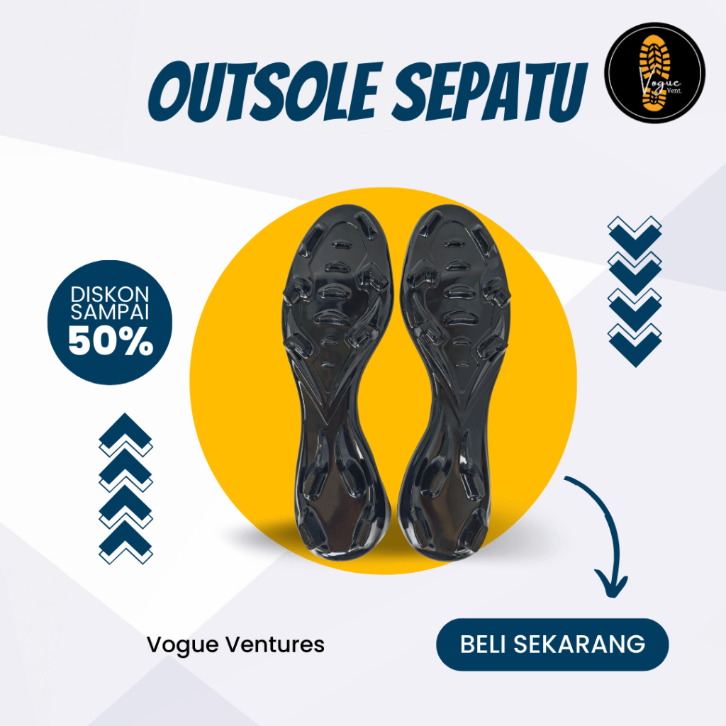 [COD] Outsole Sepatu Bola Jumbo Airzoom Mercurial - Karet Sepatu Bola Universal - Sol Sepatu Bola