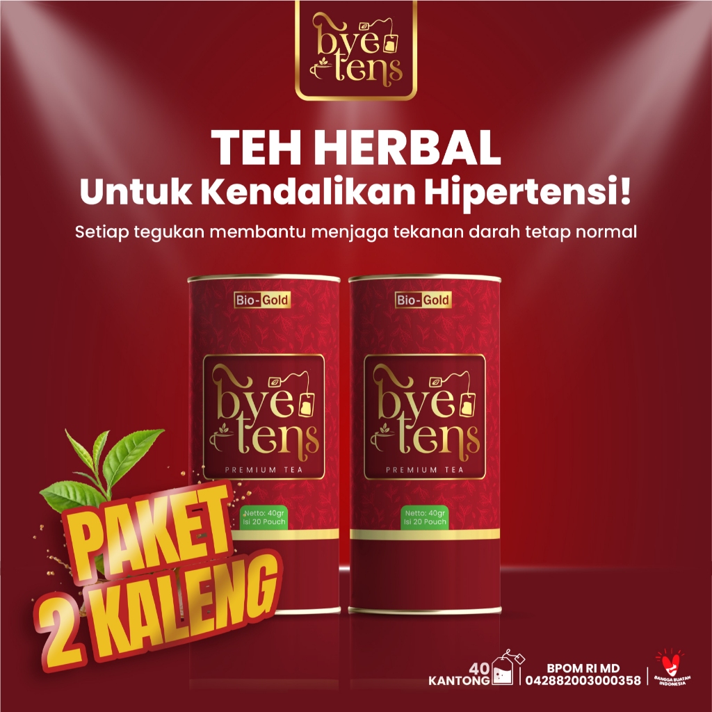 

Bye Tens Teh Celup Premium Tea Membantu Mengobati Tekanan Darah Tinggi Hi Original Bpom