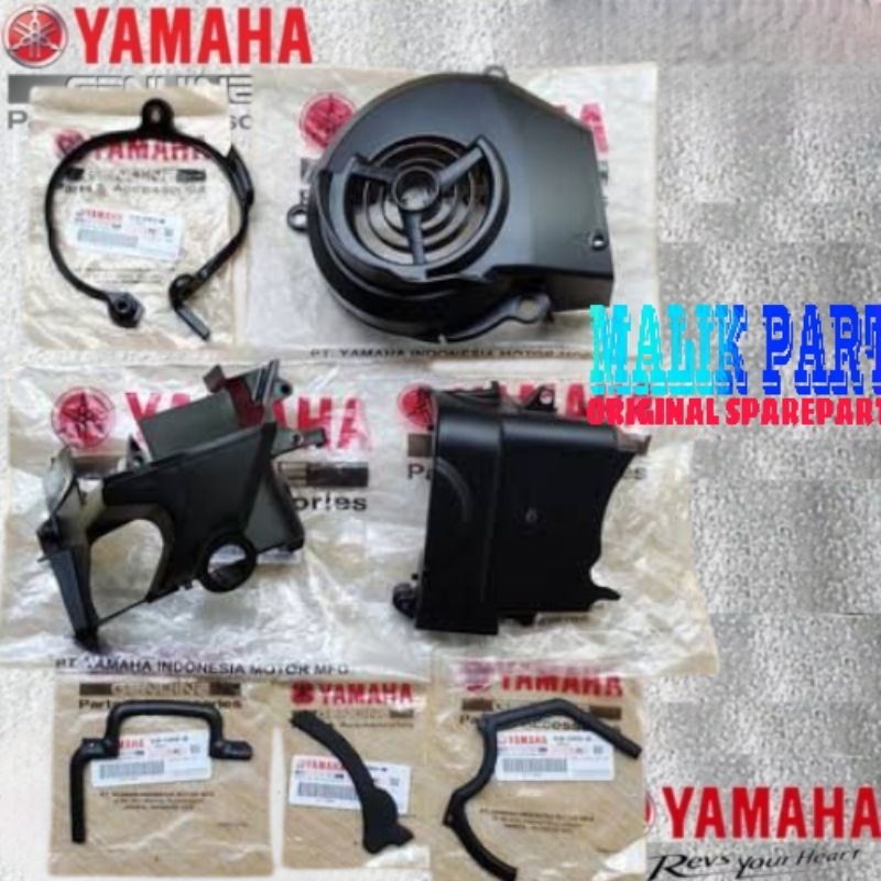 COVER TUTUP BLOK MESIN MIO SPORTY MIO SMILE ORIGINAL YAMAHA