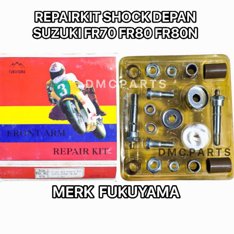 REPAIRKIT REPARKIT PARKIT / BOSH SHOCK BOS SKOK ANTING DEPAN SUZUKI FR80 FR 80 70 75 FR70 FR75 FUKUY