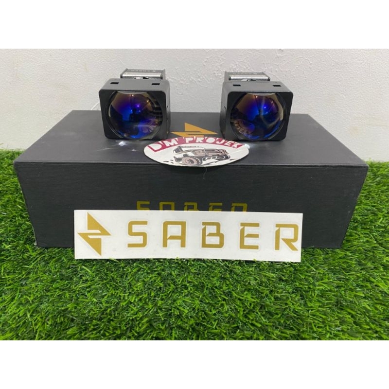 lampu matrix saber s90 series 1,8 inchi original headlamp projector mobil motor lampu retrofit rush 