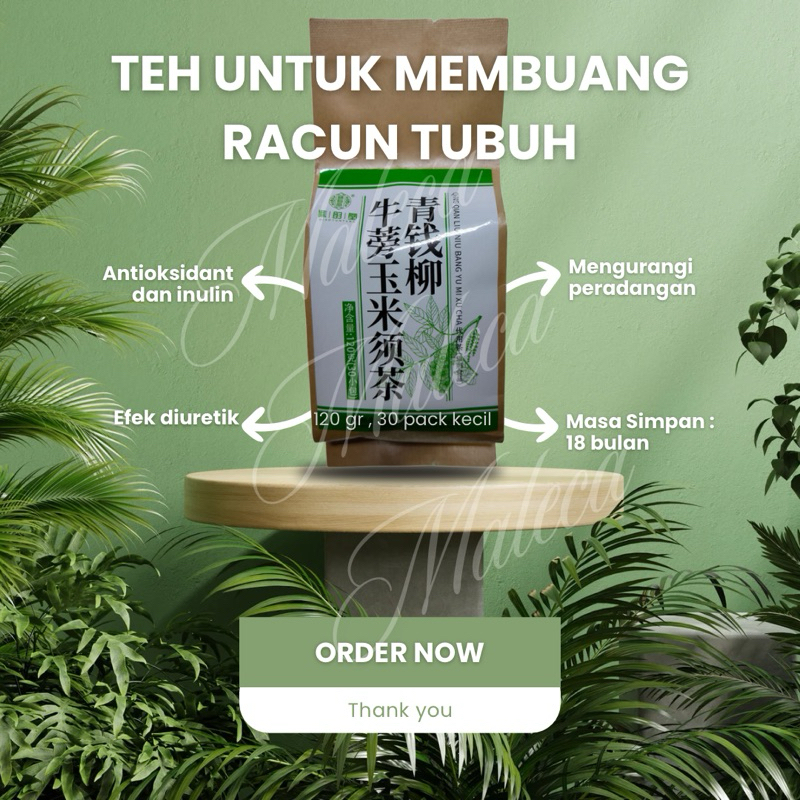 

Teh herbal Burdock (Burdock corn stigma tea)