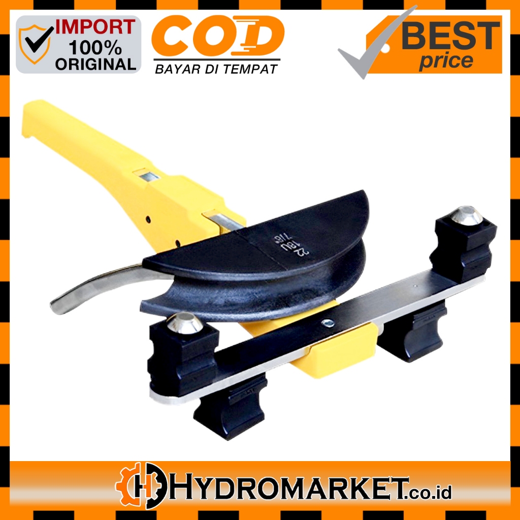 Manual Pipe Bender HHW-22 6-22mm Alat Penekuk Pipa Tembaga Soft Copper Pipe Bending