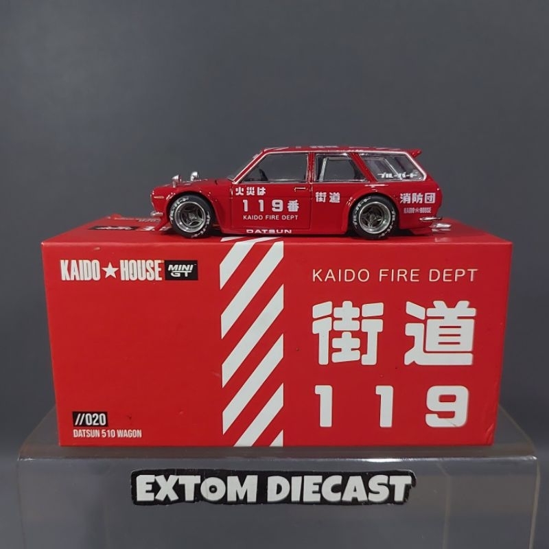 Kaido House Datsun 510 Wagon Fire Dept No 020