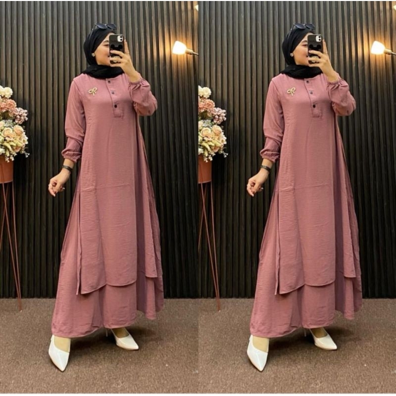 gamis malay - gamis Malaysia - gamis wanita - dres malay