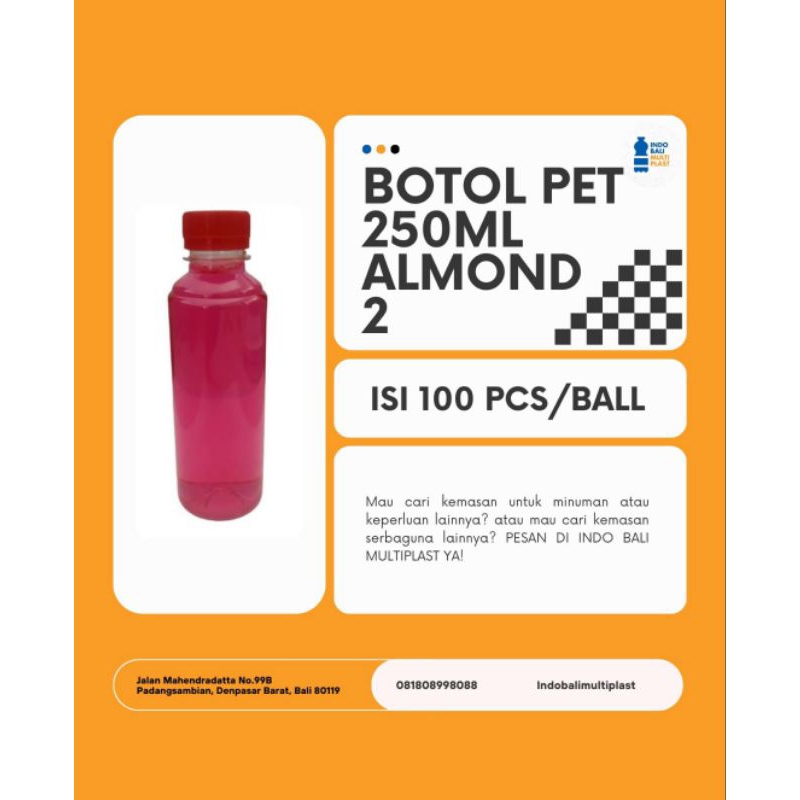 

Almond 250ml isi120