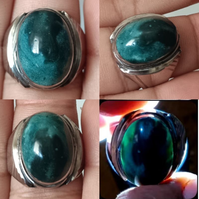 Natural Hejo Hijau Ijo Garut Bungbulang Semi Kristal - NTD