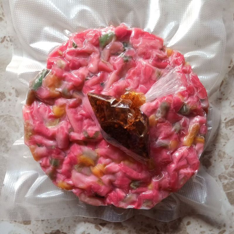 

Cipuk siap goreng plus bumbu