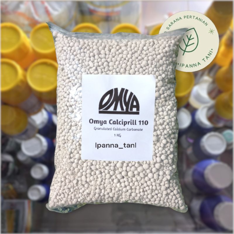 PUPUK OMYA CALCIPRILL REPACK 1KG – KALSIUM KARBONAT GRANUL | PUPUK TANAMAN KONDISIONER TANAH