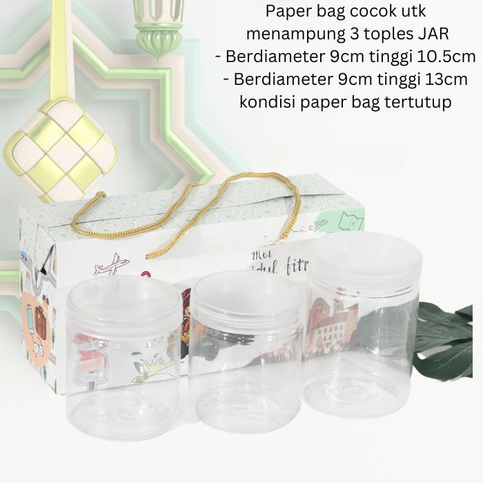 

Tas Jinjing Kotak Parsel Ramadan Paper Bag Toples Parcel Lebaran Box Hampers Idul Fitri Hadiah Sanck