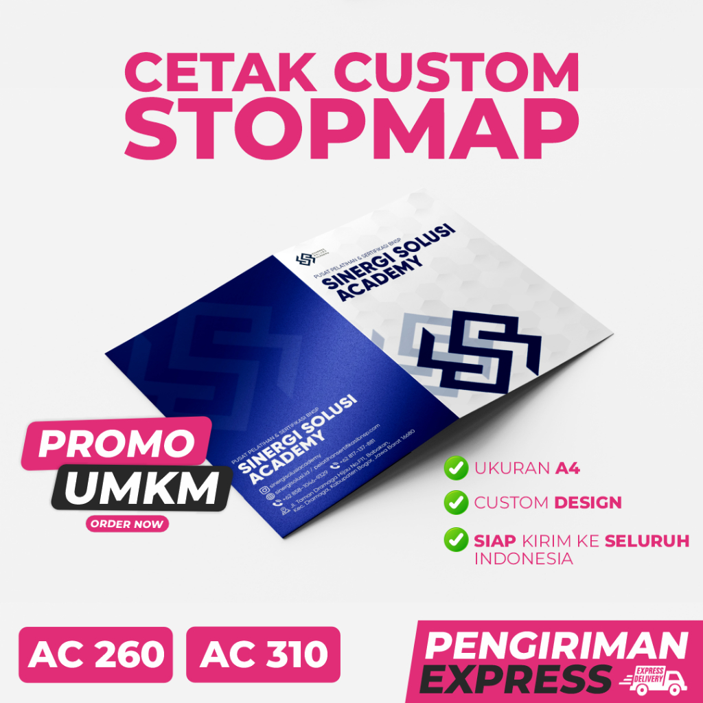 

CETAK MAP FOLDER STOP MAP A4 MAP SEKOLAH KANTOR CUSTOM