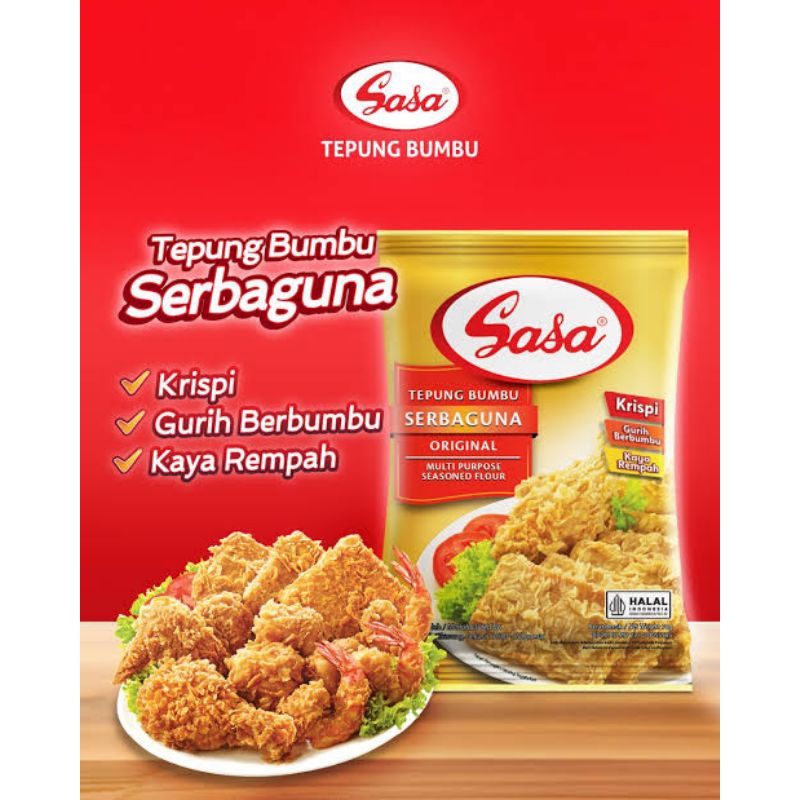 

SASA Tepung Bumbu Serbaguna Original kemasan sachet 32 g