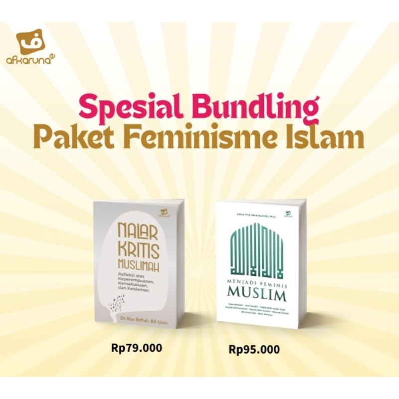 Spesial Bundling Paket Feminisme Islam (NKM & MFM)