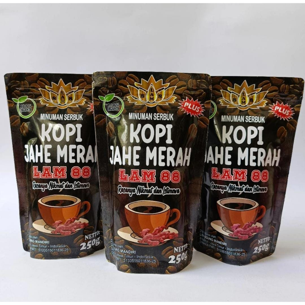 

KOPI JAHE MERAH KUALITAS GRADE A