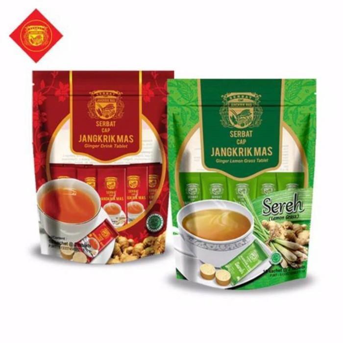 

Minuman Serbat Cap Jangkrik Mas 120 Gr Wedang Uwuh Jawa/Sereh Lemon Grass/Jahe - Wedang Uwuh
