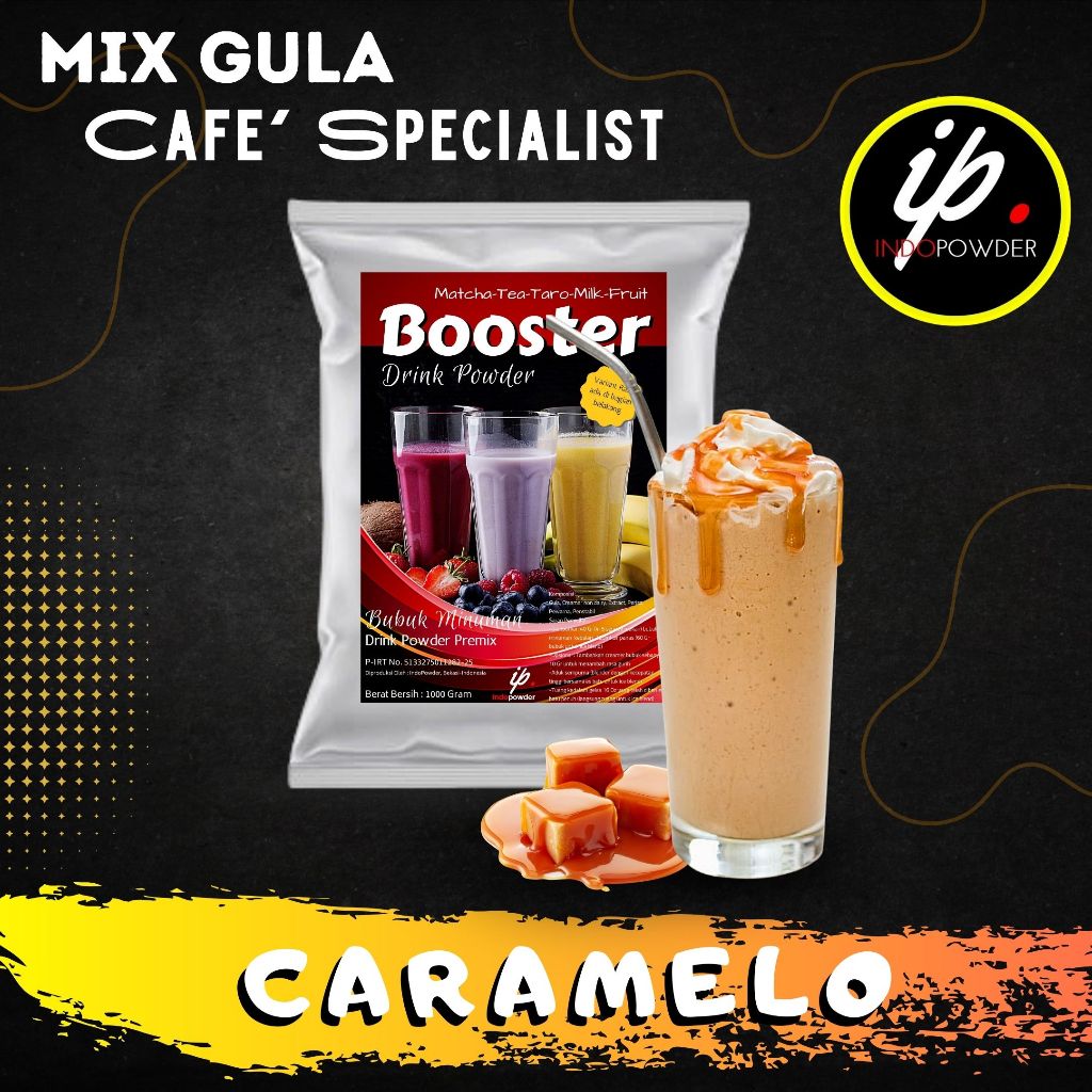 

IP Jakarta - Bubuk Minuman CARAMELO 1Kg untuk Cafe, Waralaba, Resto dan Minuman Kekinian