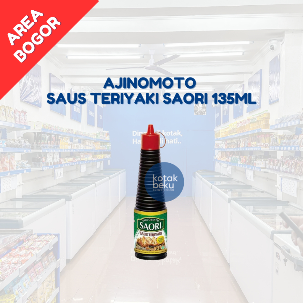 

AJINOMOTO SAUS TERIYAKI SAORI 135ML