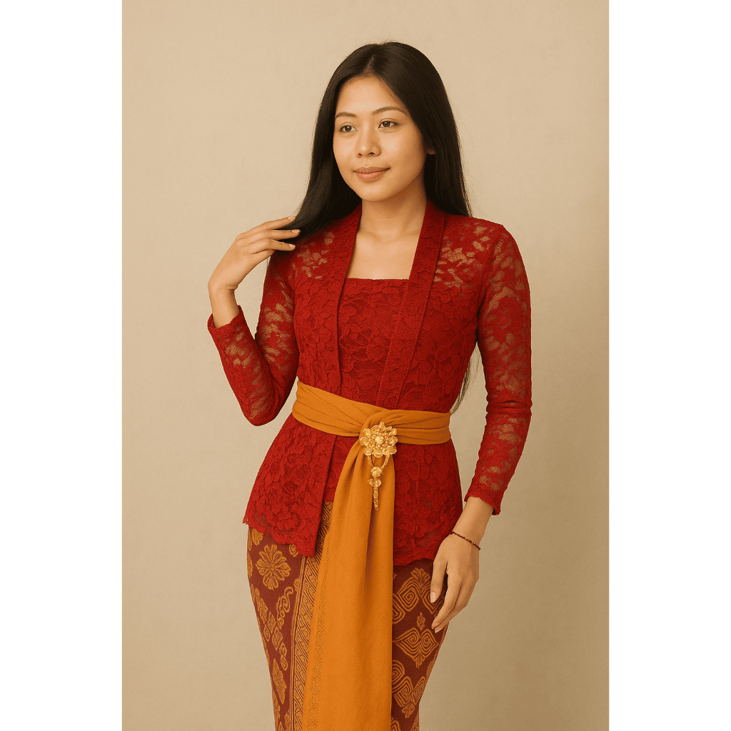 Kebaya Kutu Baru Brukat Modern – Model Simple Elegan untuk Acara Formal & Kartinian
