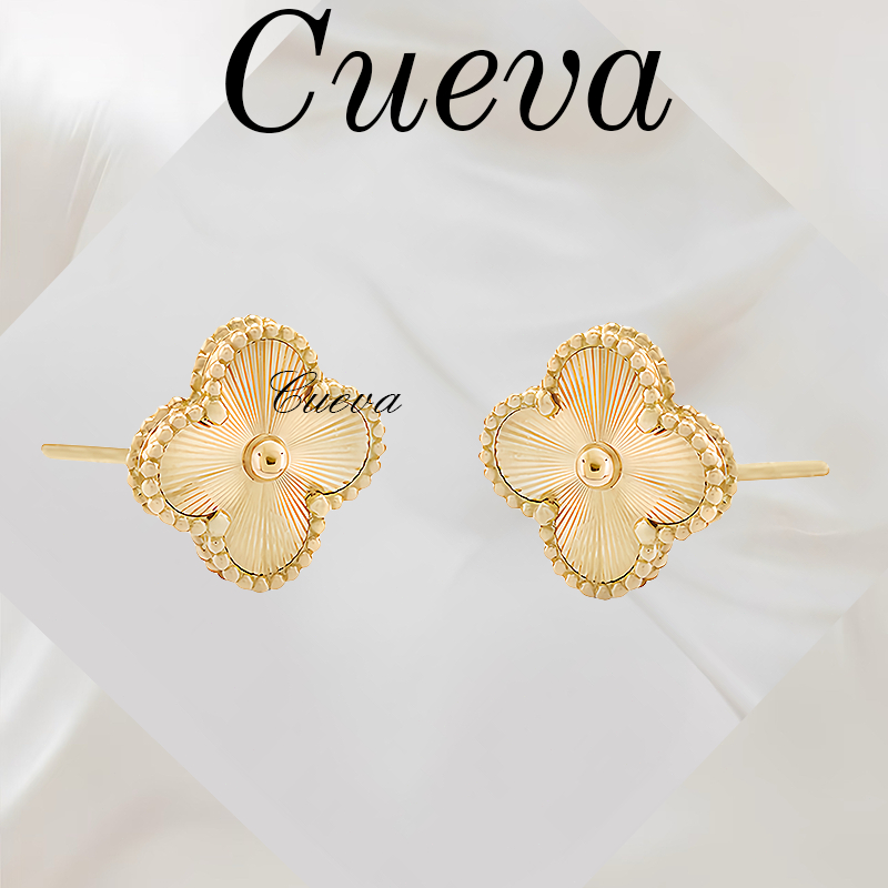 Anting Wanita 17K Emas – Model Simple Elegan Gaya Korea | Hadiah Ulang Tahun untuk Cewek