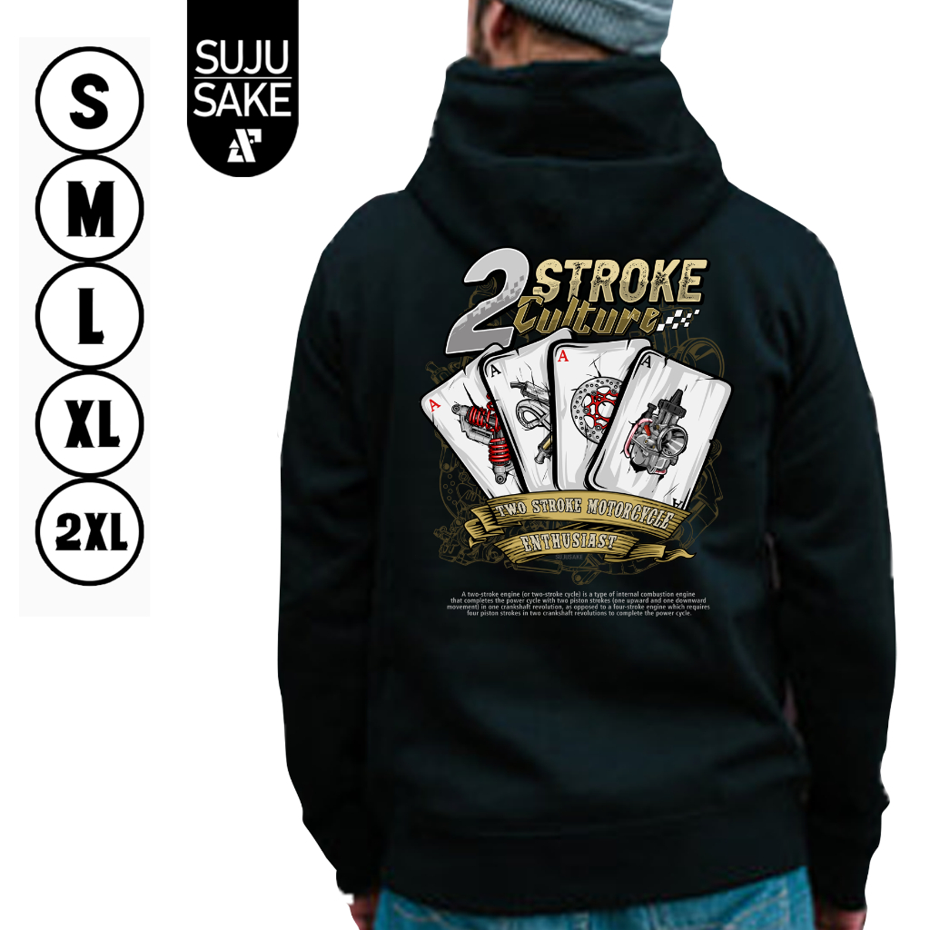 Sujusake Industries Jaket Hodie Hoodie Hudi Hode Hodie Jumper Jemper Komunitas Motor Yamaha Honda Du