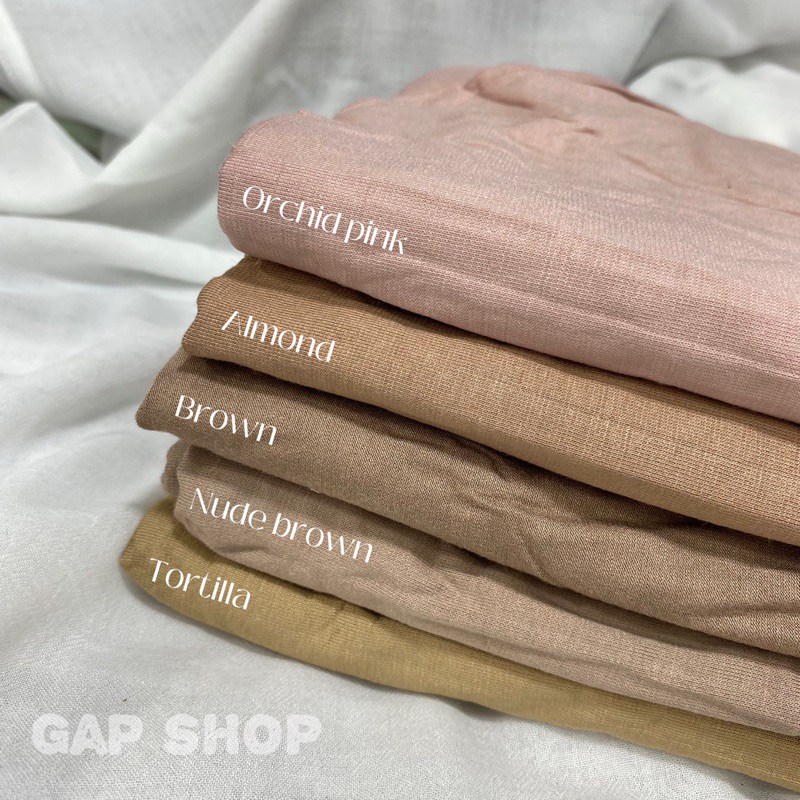 GAP_ Pashmina Oval Inner Tali | Pashmina Kaos Oval Inner | Pashmina Oval Inner