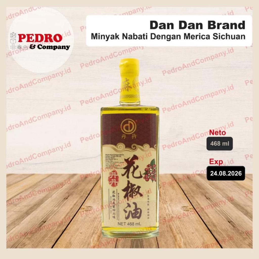 

Dan Dan brand prickly ash oil 468 ml minyak nabati merica cabe sichuan