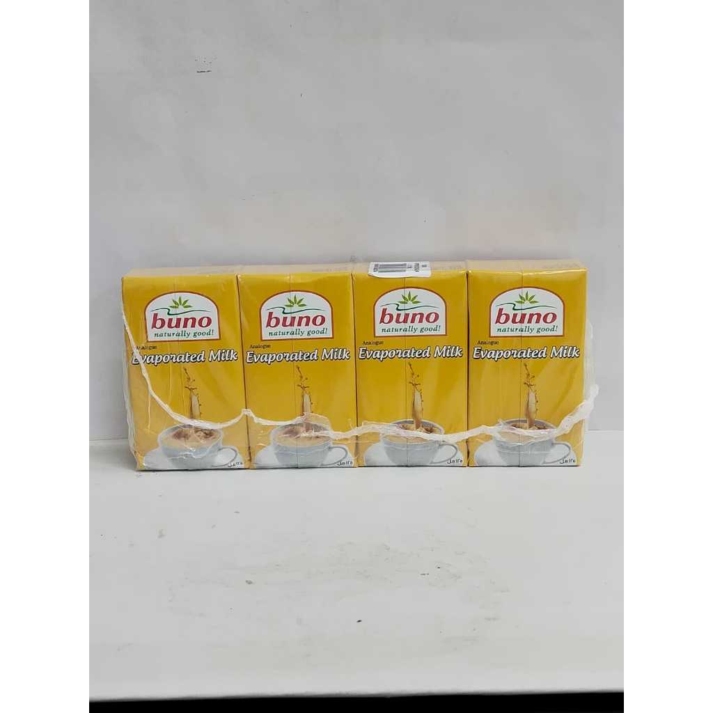 

BUNO EVAPORATED MILK 125ML X 4