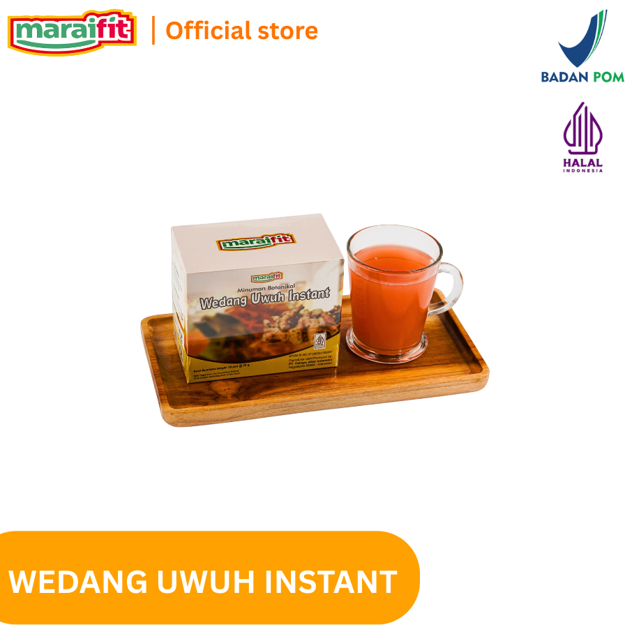

( Maraifit ) Wedang Uwuh Instan Isi 10 Sachet