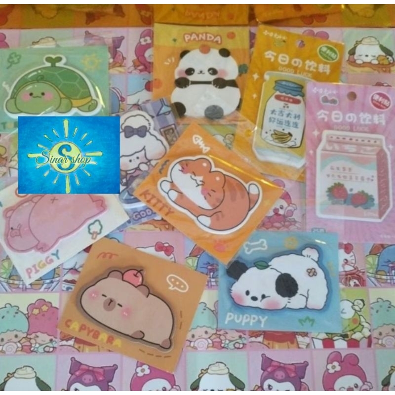

sticky note imut, kawai,lucu