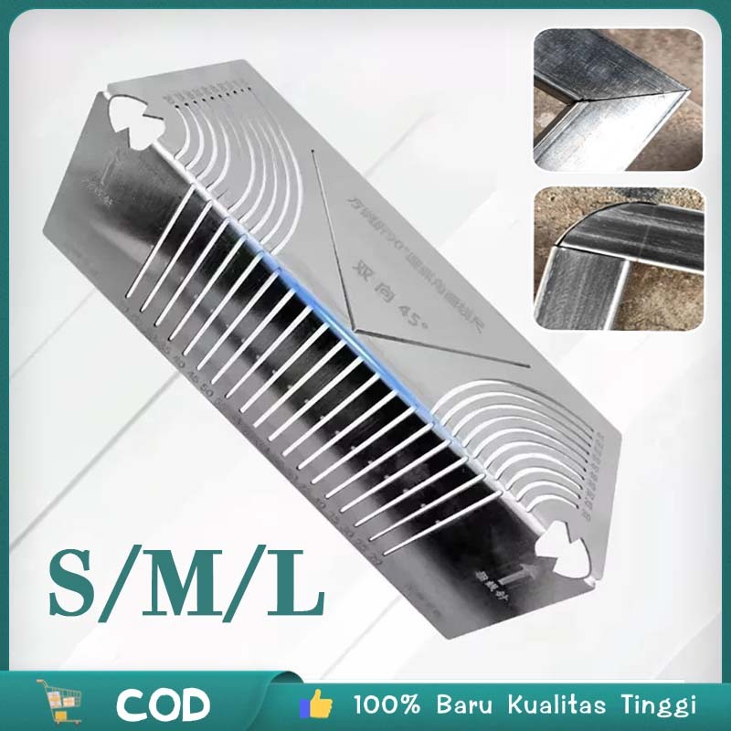 

Penggaris Sudut 90 Derajat Pengaris Siku Pengaris Sudut Stainless Penggaris Cetakan