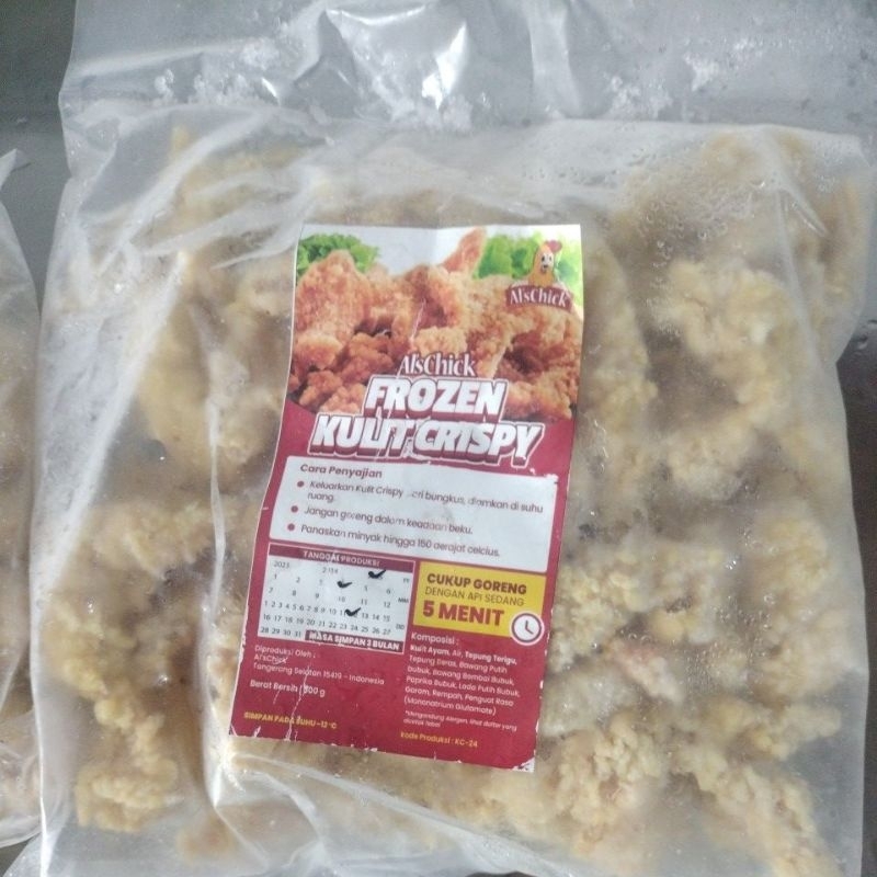 

ALS CHICK kulit crispy 500GR