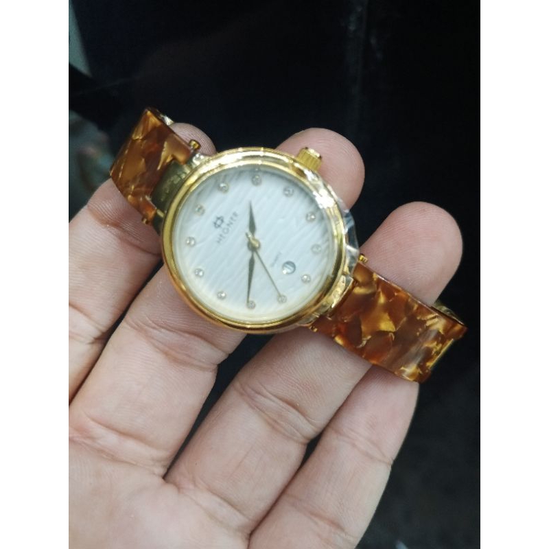 Hegner 5014L-1GDW#Hegner 5014#Hegner 5014L#Jam tangan wanita Hegner 5014L#Ladies watch Hegner 5014L-