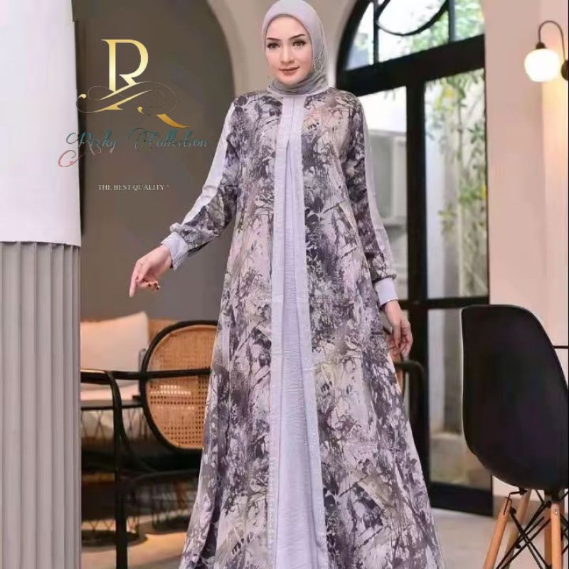 Hanna Dress/Gamis Muslim/Gamis Pesta