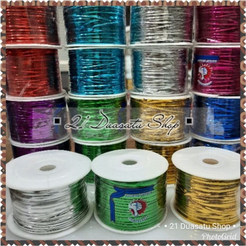 

Kawat twister rol 100 yard/kawat pita lilit/kawat ikat souvenir/kawat variasi