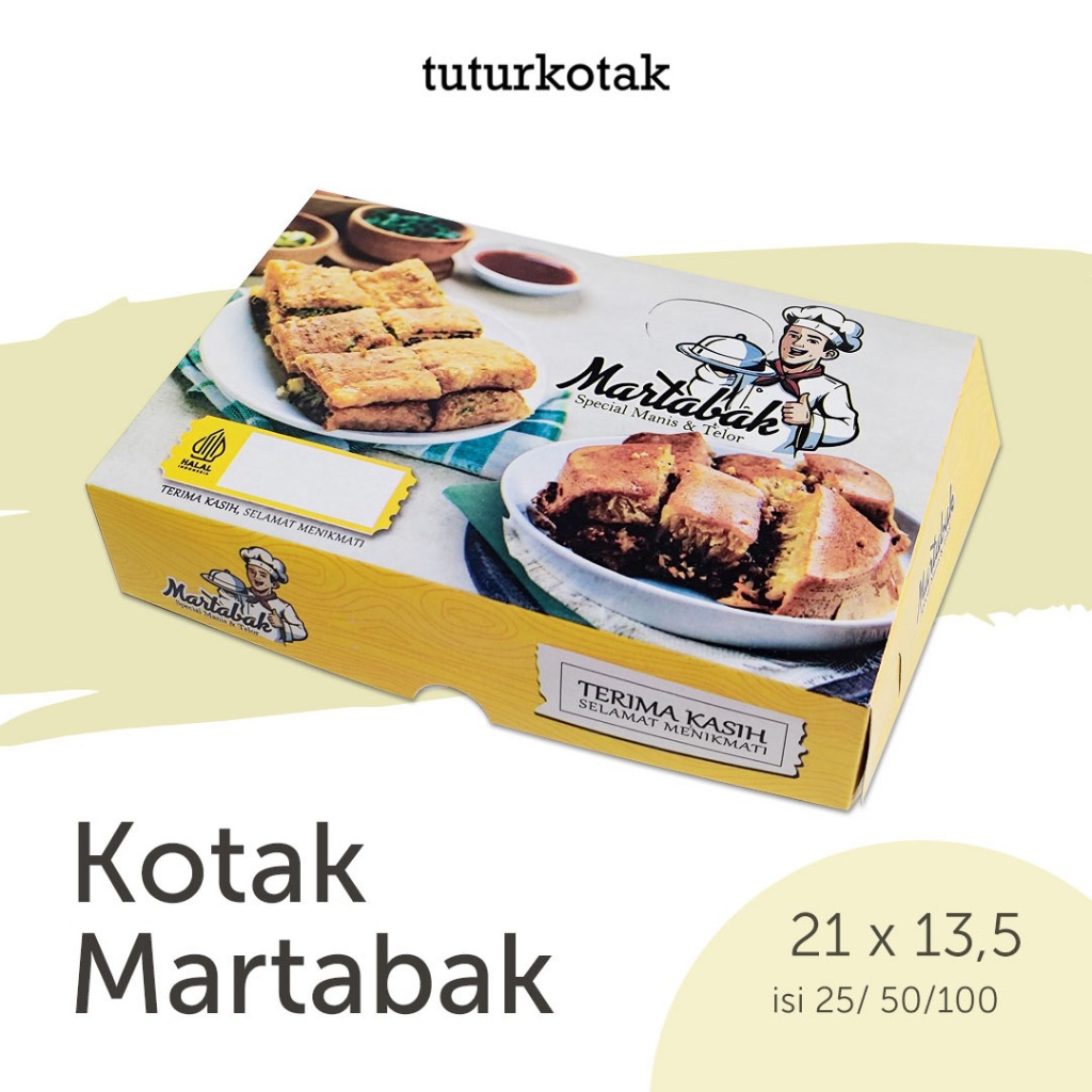 Dus Kotak Martabak 21x13,5x4