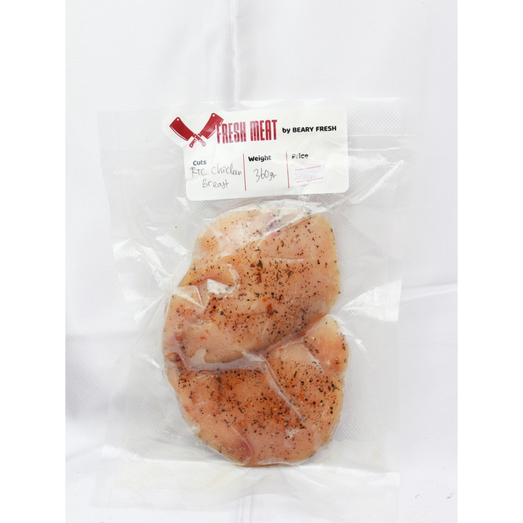 

READY TO COOK CHICKEN BREAST 360 GR