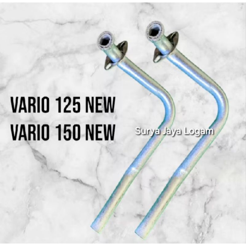 Leher Knalpot Standar Original Vario 125 New & Vario 150 New/Sambung Leher Knalpot Vario 150New dan 