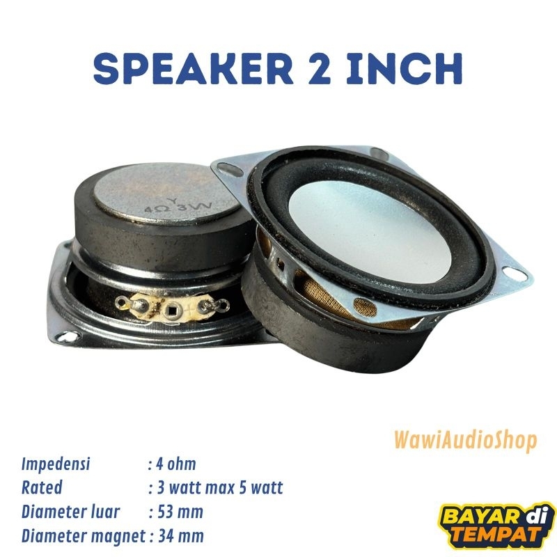 Speaker 2 inch 4 ohm 3 Watt