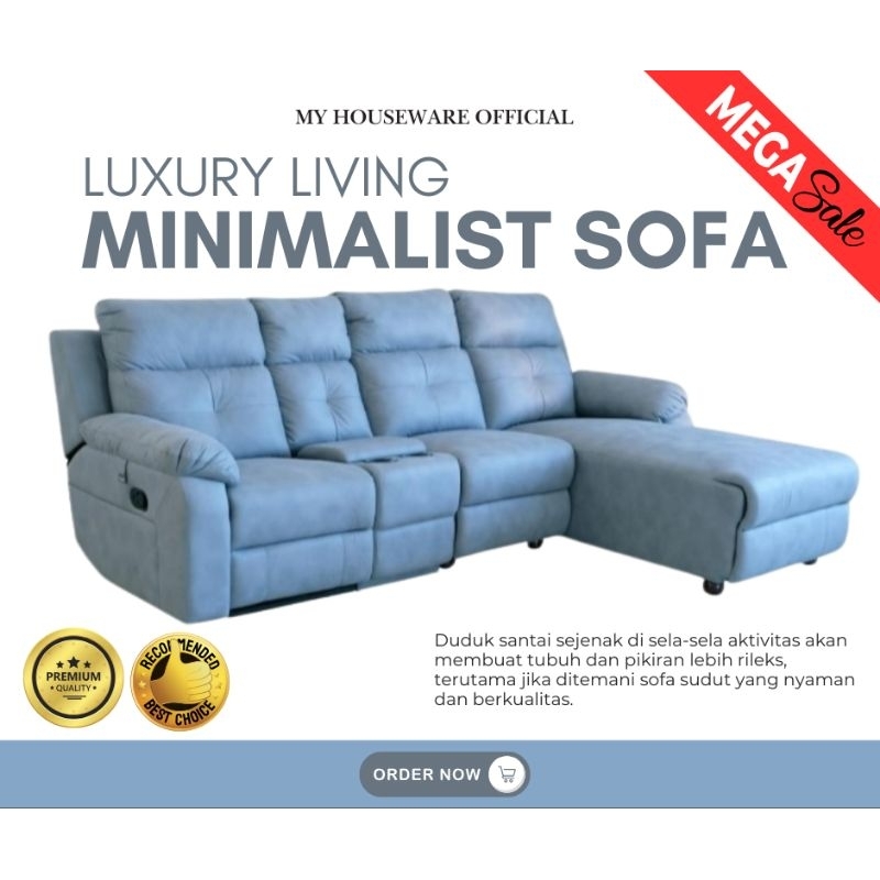 BONUS MEJA TAMU  SOFA TAMU CLASSIC TITOV | SOFA MINIMALIST TITOV | SOFA SECTIONAL RECLINER TITOV | O