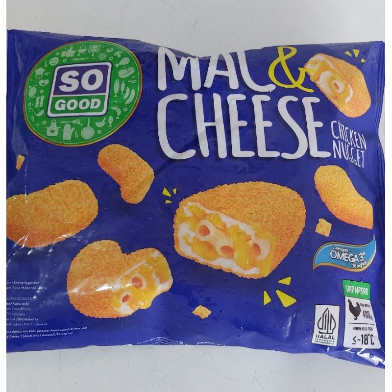 

so good naget mac&cheese