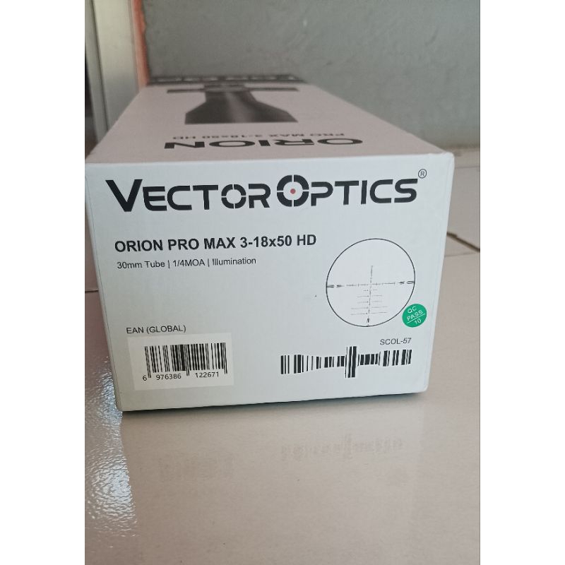 Vector Orion Pro Max 3-18x 50 SFIR SFP