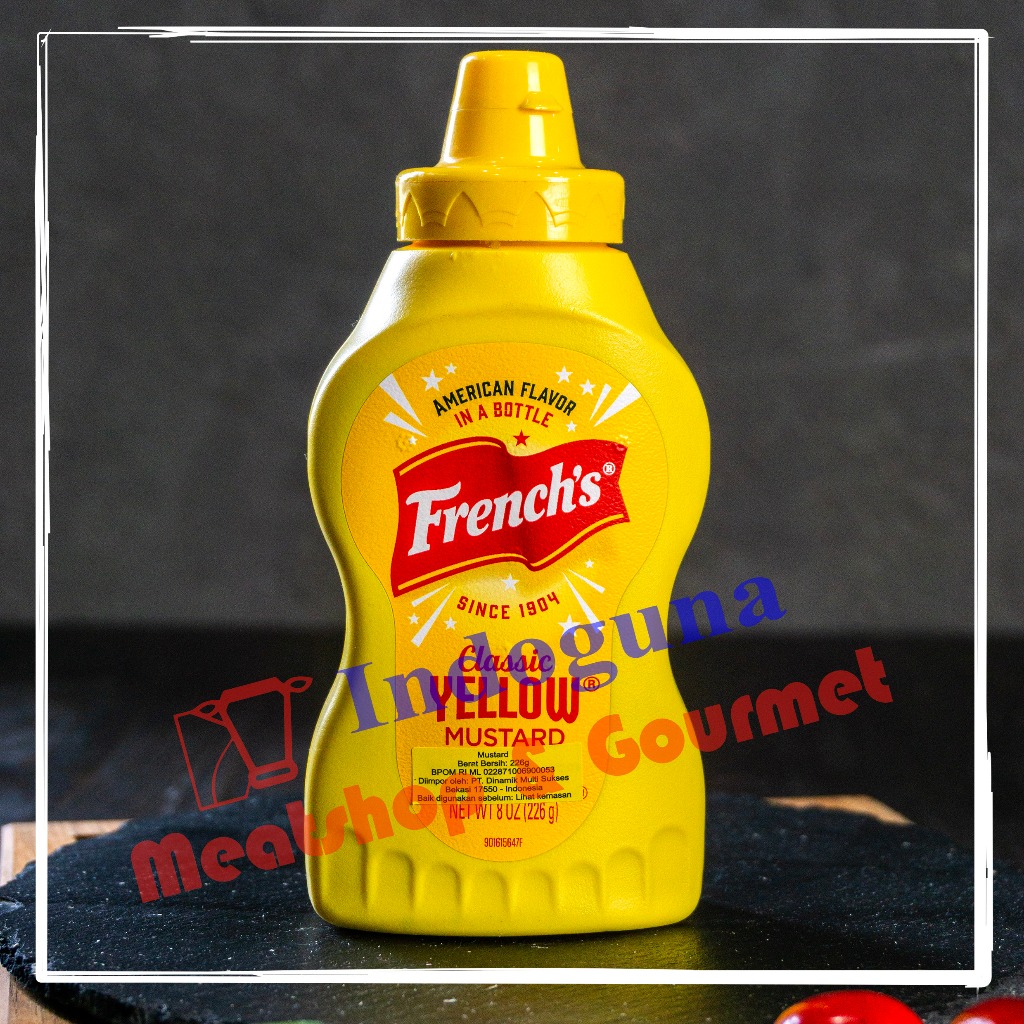 

French Classic Yellow Mustard Sauce 226 gram