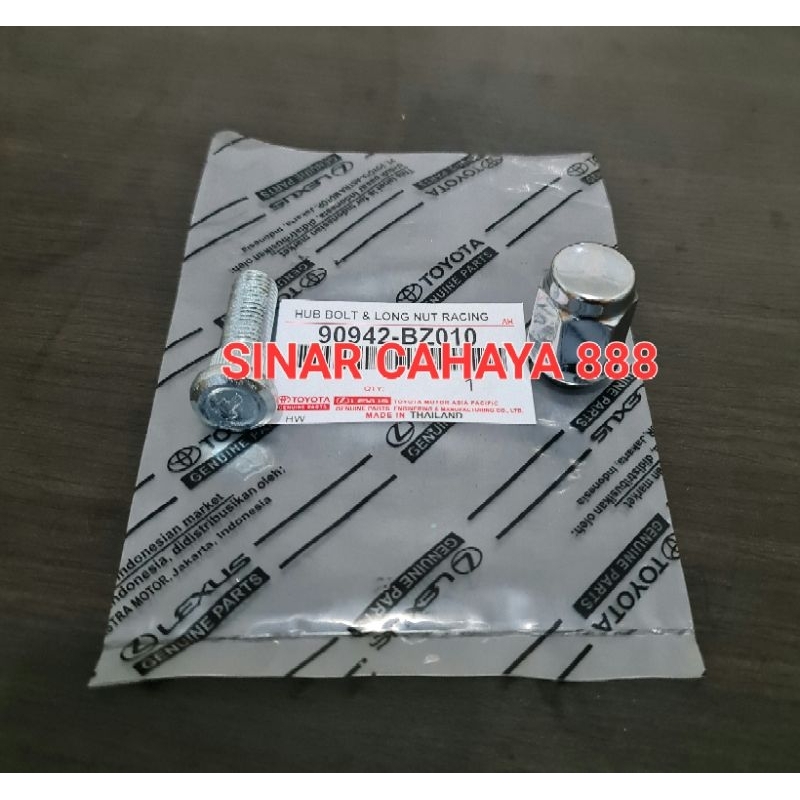 HUB BOLT BAUT RODA AVANZA DAN MUR RACING LONG K21 ASLI