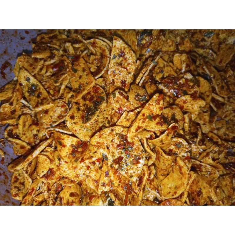 

kripik basreng daun jeruk 1kg