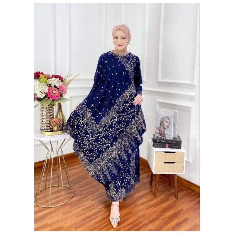 BISA COD Set dress wajik (PREMIUM SATU STEL BAWAHAN ROK SPAN FUL)